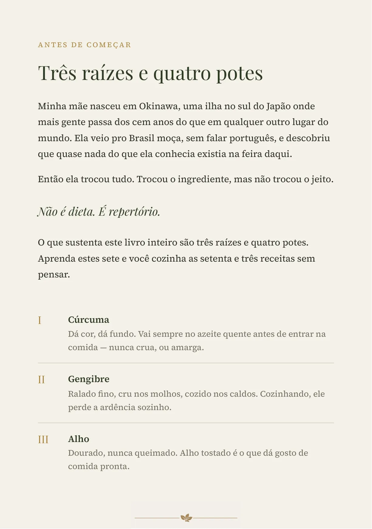 Página do livro
